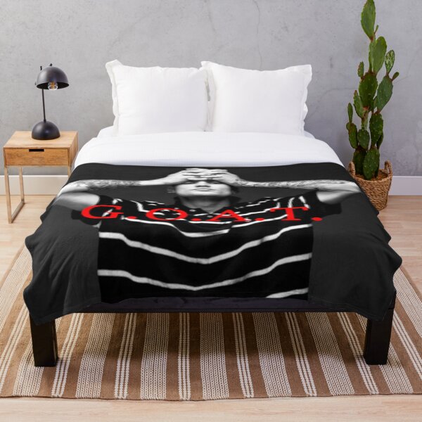 Kerser Rapper Goat Eshay Throw Blanket