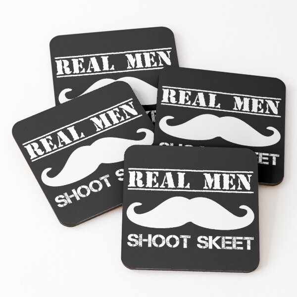 Item preview, Funny Real Men Shoot Skeet Gift Skeet Shooting designed and sold by Creekman Designs.