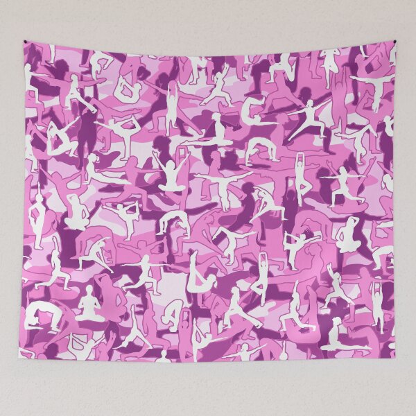 Item preview, Yoga Harmony Camo PINK designed and sold by GrandeDuc.