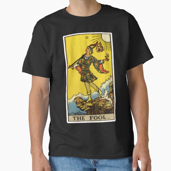 Vista previa del artículo con la obra «0. Carta del Tarot El Loco», diseñado y vendido por wildtribe.