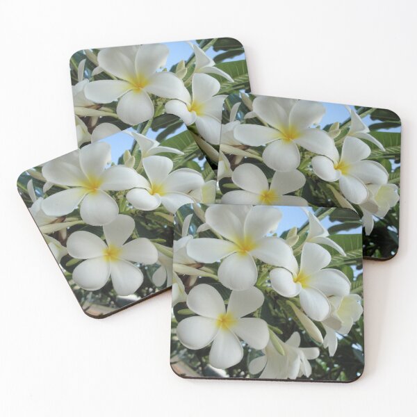 Item preview, Frangipani - White and Yellow designed and sold by STHogan.