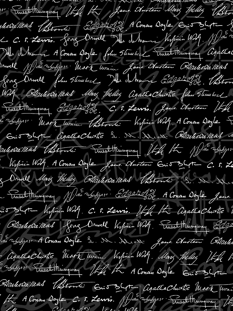 Literary Giants Pattern by GrandeDuc
