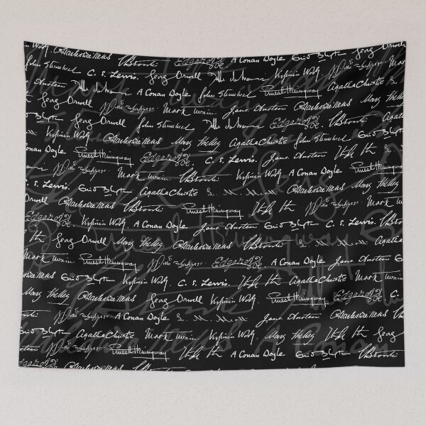 Item preview, Literary Giants Pattern designed and sold by GrandeDuc.