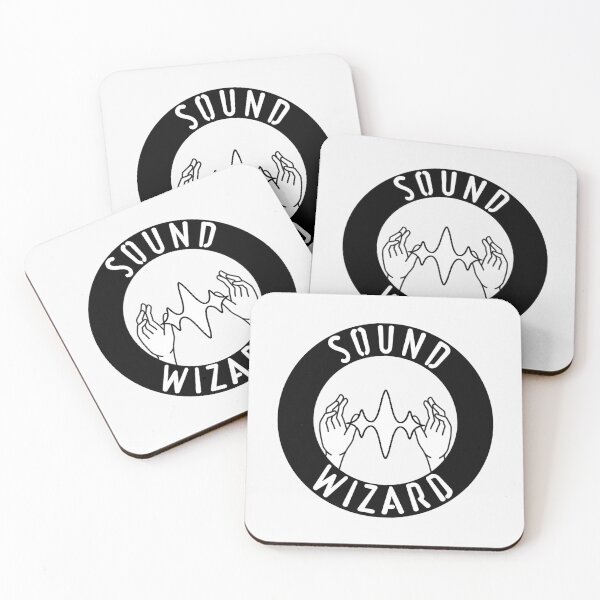Sound Wizard Coasters (Set of 4)