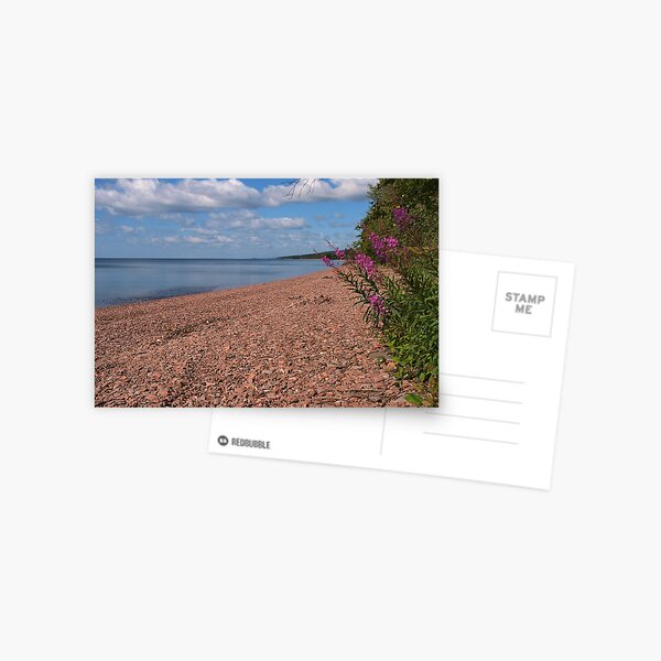 North Shore Beach Postcard