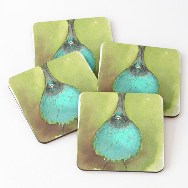 Item preview, Turquoise bird designed and sold by Sandibearskin.