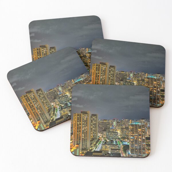 Item preview, HDR - Dark Cloudy Honolulu Night designed and sold by eegibson.
