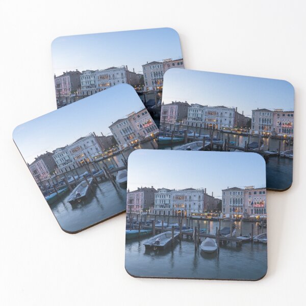 Item preview, Slow Dusk in Venice - Rialto Market Working Boats and Grand Palaces designed and sold by Georgia Mizuleva.