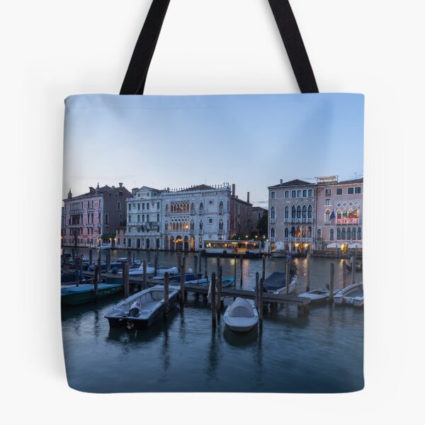 Item preview, Slow Dusk in Venice - Rialto Market Working Boats and Grand Palaces designed and sold by Georgia Mizuleva.
