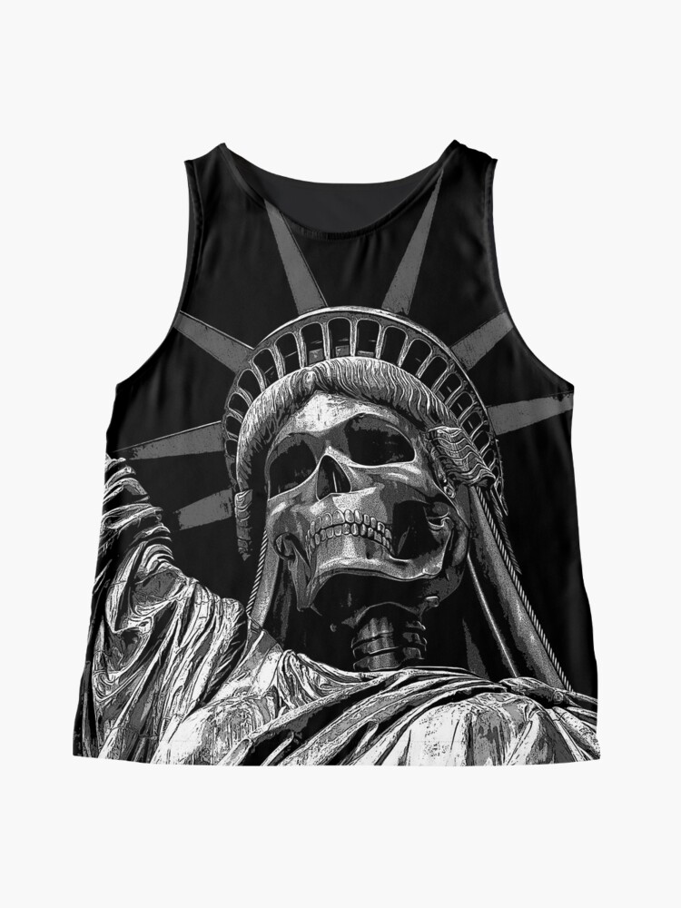 "Liberty Or Death B&W" Sleeveless Top For Sale By GrandeDuc | Redbubble