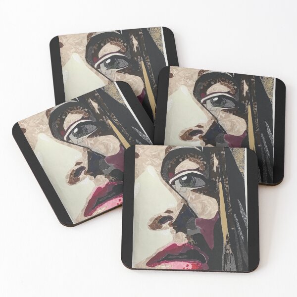 Item preview, Fabric Collage Face designed and sold by sgrun.