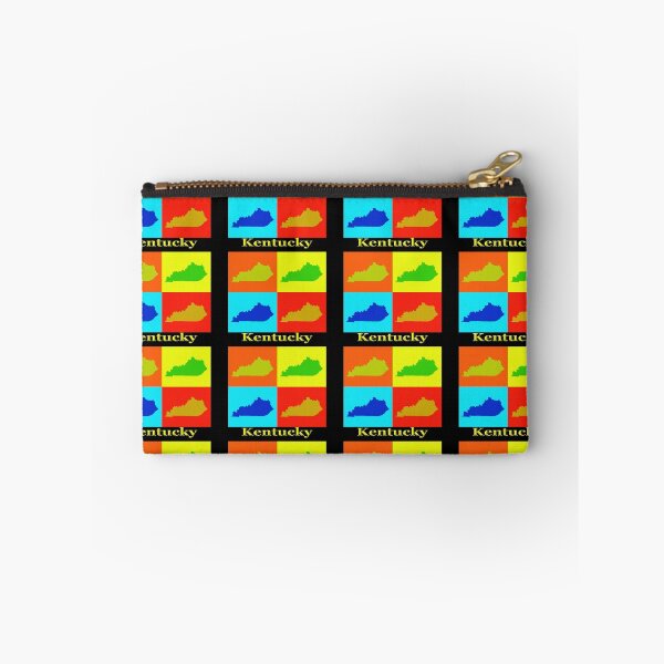 Item preview, Colorful Kentucky Pop Art Map designed and sold by KWJphotoart.