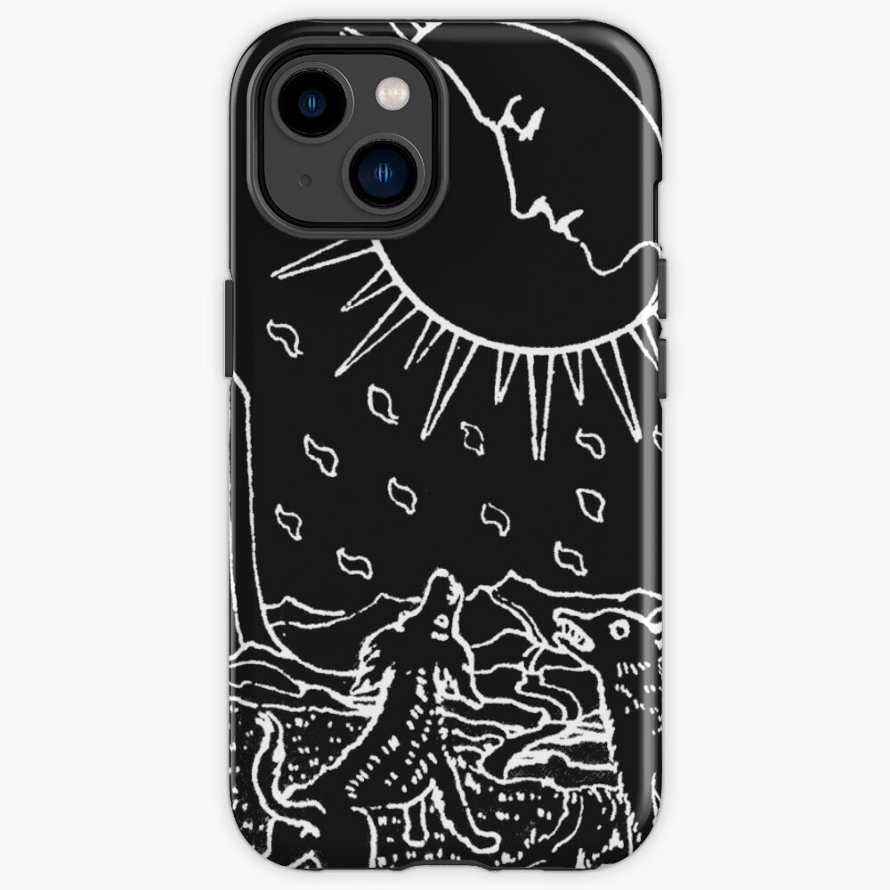 Disover The Sun and Moon Tarot Cards | Pearl & Obsidian | iPhone Case