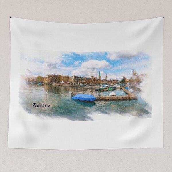 Item preview, Zurich Cityscape 1 designed and sold by DiFigianoPhoto.