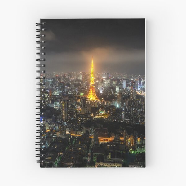 Item preview, Tokyo tower night view designed and sold by aaronchoi.