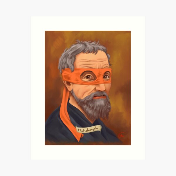 Item preview, Michelangelo designed and sold by gabebush.