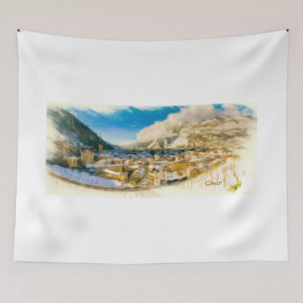 Item preview, Chur Cityscape 1 designed and sold by DiFigianoPhoto.