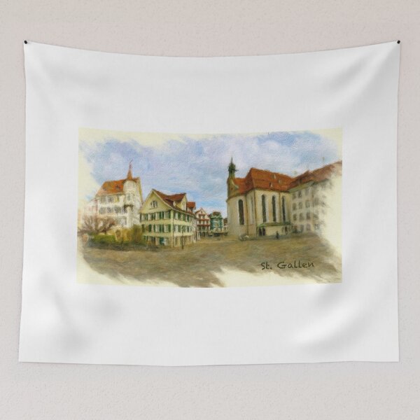 Item preview, St. Gallen Cityscape 1 designed and sold by DiFigianoPhoto.