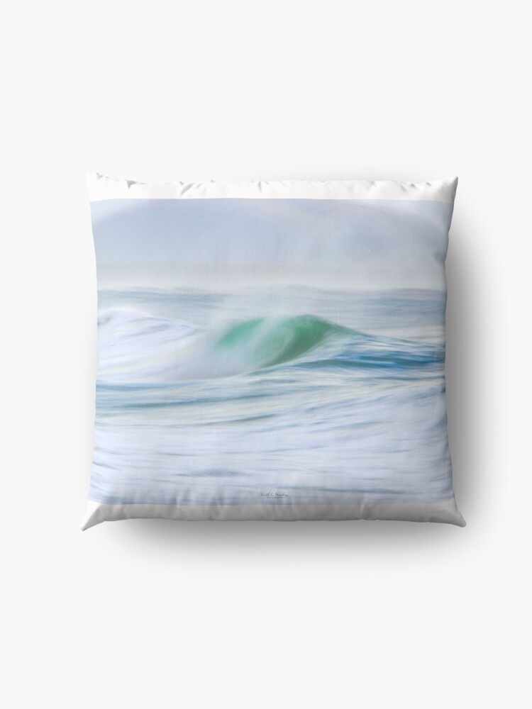 Alternate view of The Wave Floor Pillow