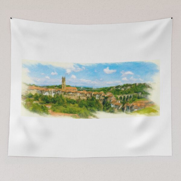 Item preview, Fribourg Cityscape 2 designed and sold by DiFigianoPhoto.