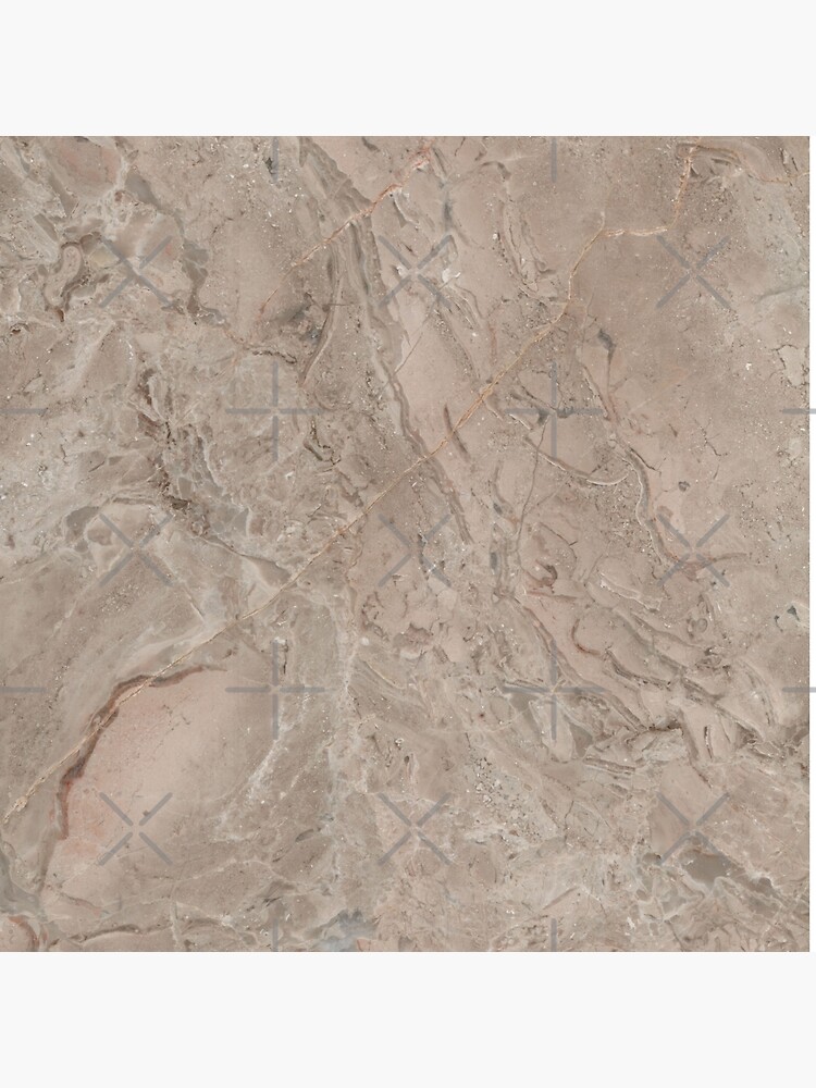 "Marble pink light brown with darker veins and instrusions mineral