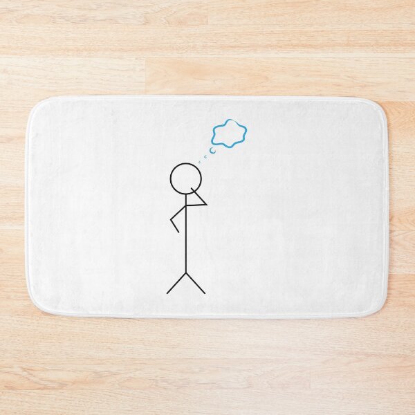 Item preview, Thinking stickman designed and sold by sigdesign.