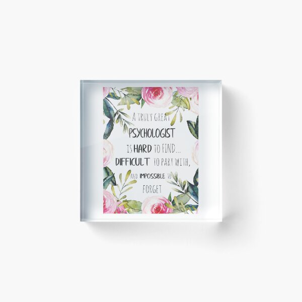 Item preview, Psychologist Farewell gift Leaving Gift Idea - Psychologist thank you designed and sold by Instant Printing.