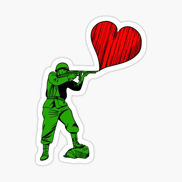 Soldier of Love Sticker