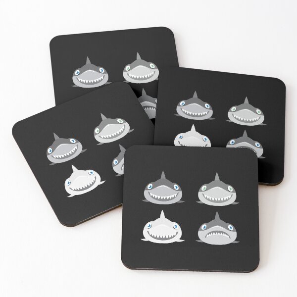 Item preview, Four sharks designed and sold by jazzydevil.