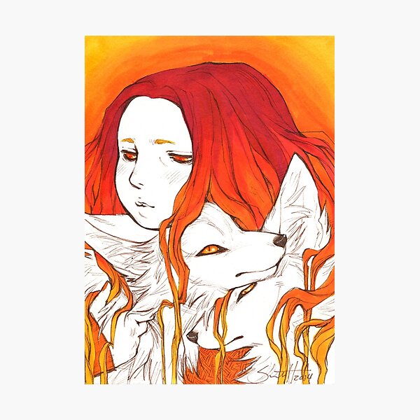 Fox Kin Photographic Print