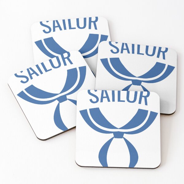 Item preview, Sailor sailor blue scarf designed and sold by Mohja-Design.