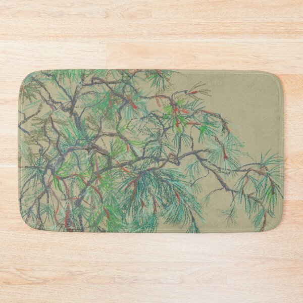 Item preview, Pine-Tree Branch, Floral Art, Pastel Painting designed and sold by Julia Khoroshikh.