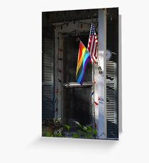 Freak Flag/Gay Pride? Greeting Card
