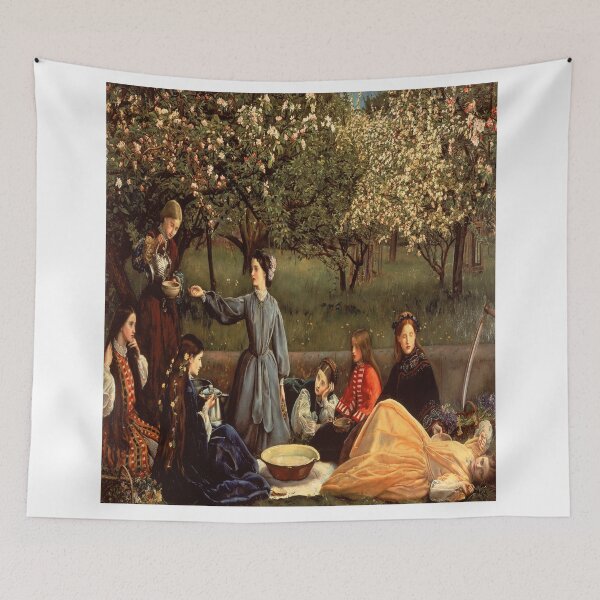 Item preview, Apple Blossoms-John Everett Millais designed and sold by LexBauer.