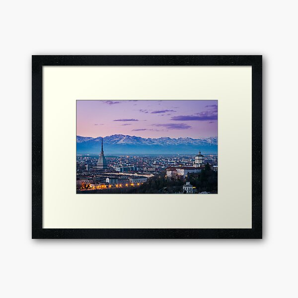 Item preview, Turin (Torino), twilight panorama designed and sold by MarcoSaracco.