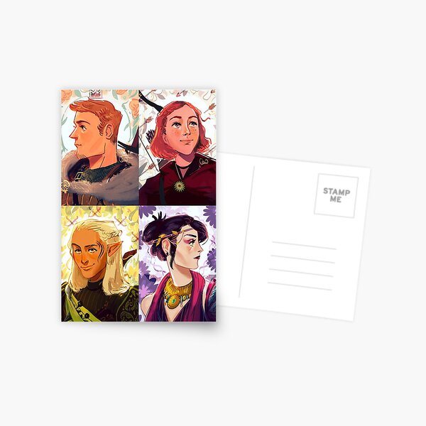 dragon age: origins - romanceable companions Greeting Card for Sale by  kalidels