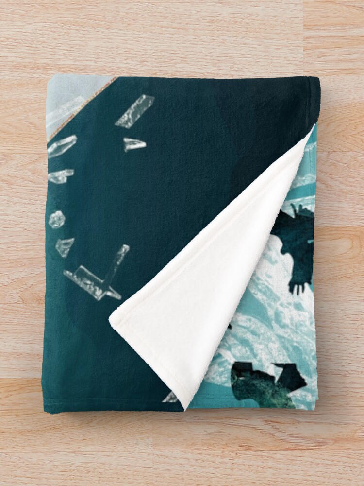 Alternate view of Only you can decide what breaks you Throw Blanket