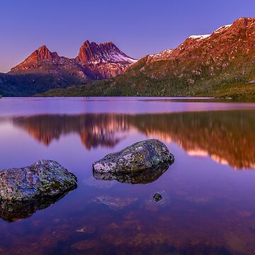 Artwork thumbnail, Cradle Mountain Sunrise by paulmp