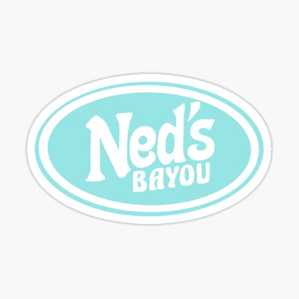 nedly ned's bayou Sticker