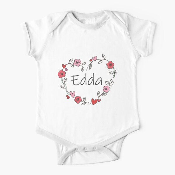 Edda Short Sleeve Baby One-Piece for Sale | Redbubble