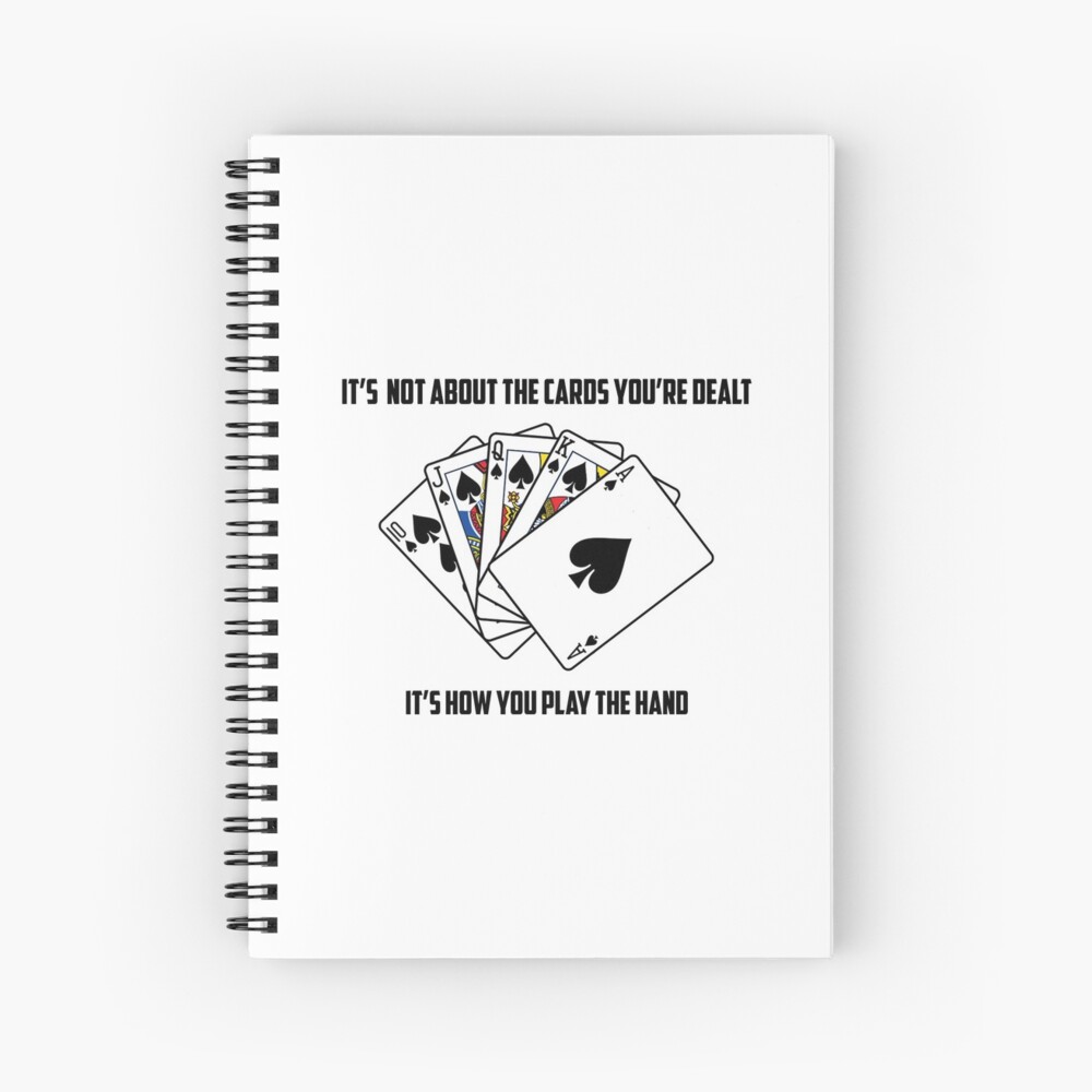 Play With The Cards You Re Dealt Art Print By Russell7lee Redbubble Play With The Cards You Re Dealt Art Print By Russell7lee Redbubble