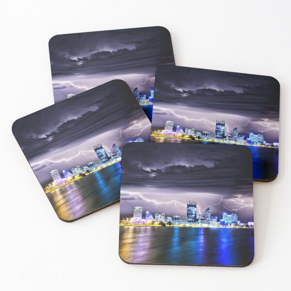 Item preview, Perth Lightning Storm designed and sold by paulmp.