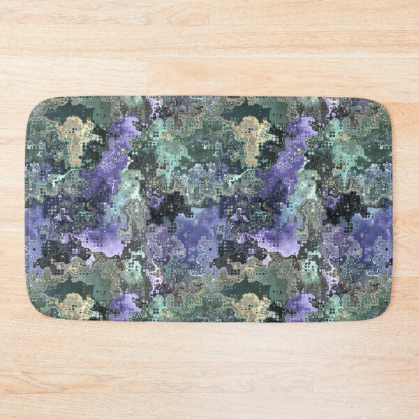 Item preview, Purple Gold Green Abstract Pattern designed and sold by Phil Perkins.