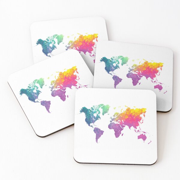 Item preview, world map colors #map #worldmap #colors designed and sold by JBJart.
