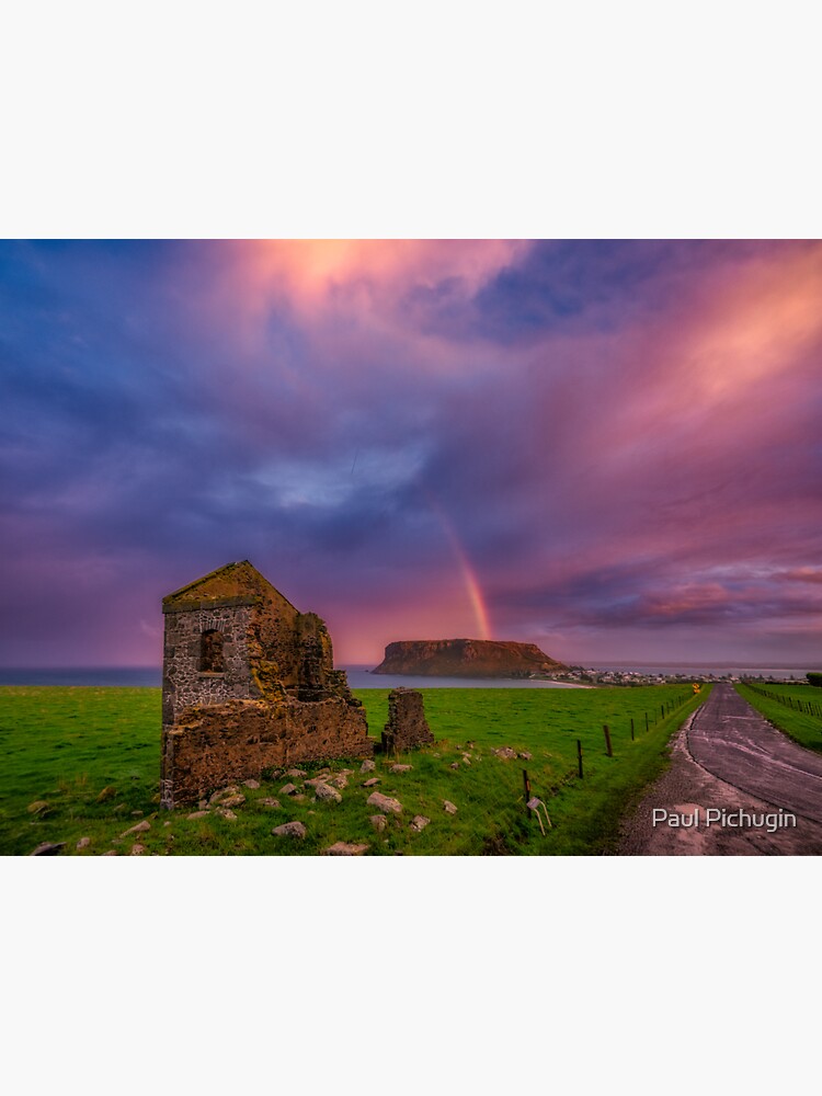 Sunset over Stanley, Tasmania by paulmp