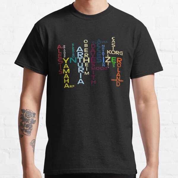 Synthesizer Companies Classic T-Shirt