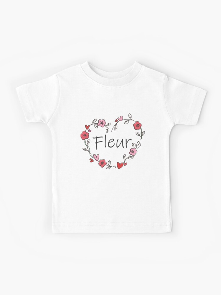 Tee shirt a online fleur