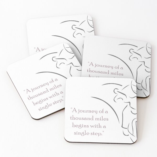 Item preview, A famous Chinese proverb teaches that even the longest and most difficult ventures have a starting point; something which begins with one first step designed and sold by Shawlin Islam.