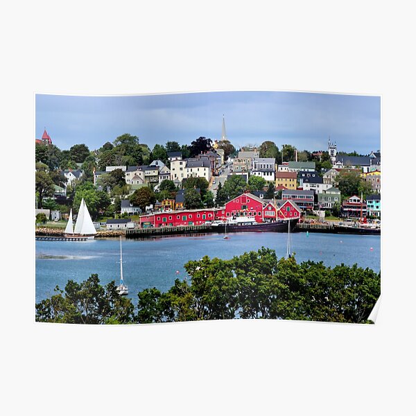 Summer in Lunenburg Poster
