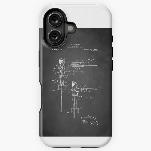 Vista previa del artículo con la obra «Toy Soldier Patent 1921», diseñado y vendido por Patricia Lintner.